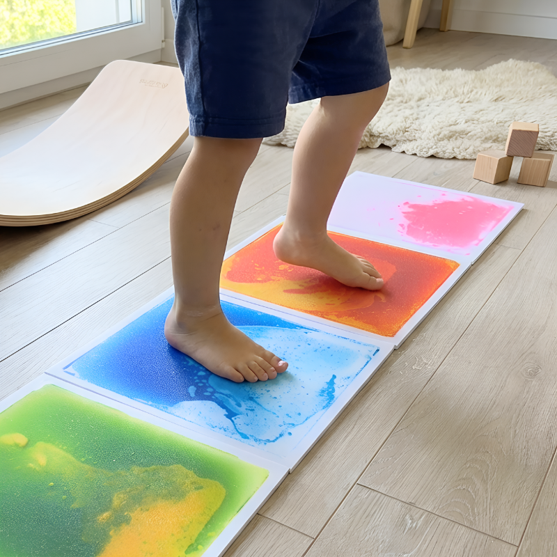 Alfombras sensorial de liquido